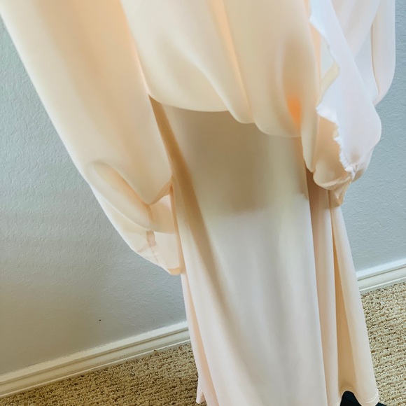 Belle Contrast Sequin Chiffon Bridesmaid Dress, size US 10 - Picture 11 of 16